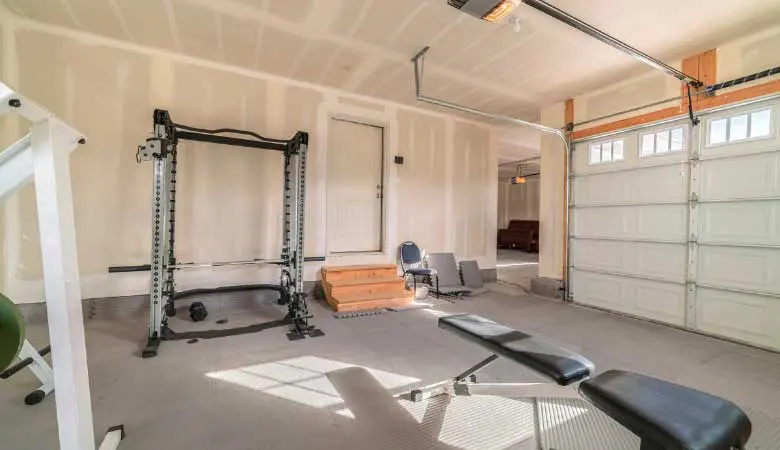 convert garage to home gym