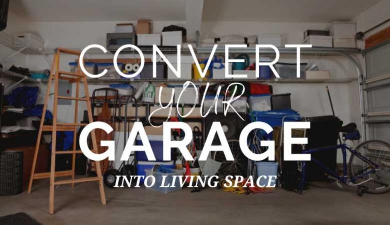 convert garage to living space