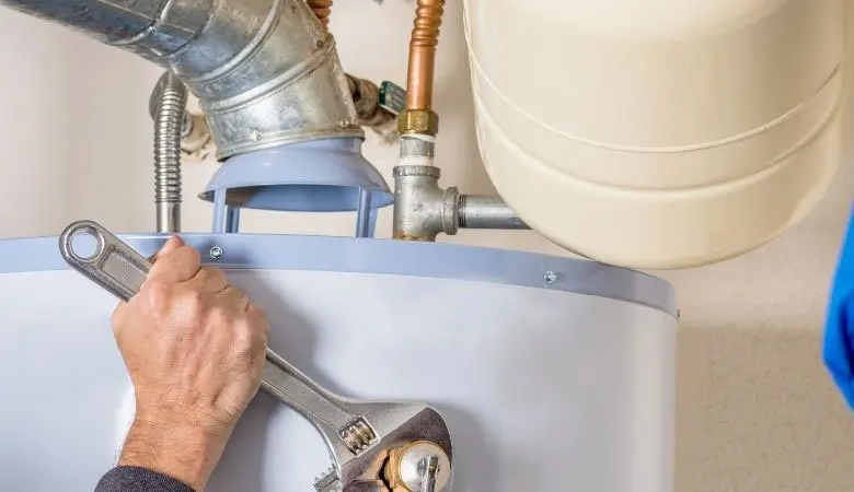 replacing hot water heater during home renovation project